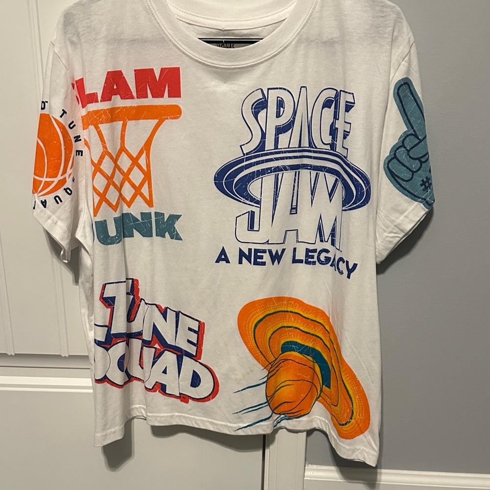 Space Jam A New Legacy Kids Graphic T-Shirt - White